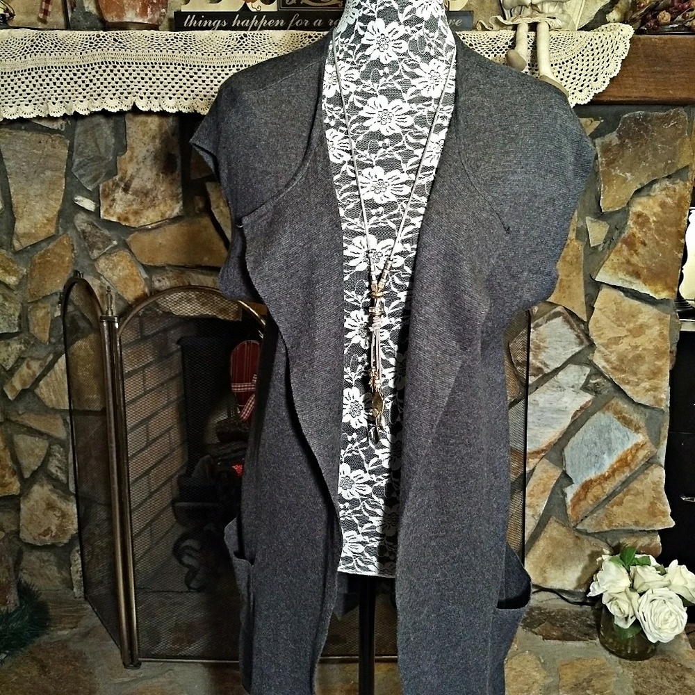 August Silk Wrap Sweater